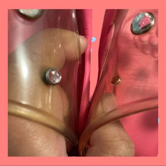 Marc Jacobs Pink Diamond Slides Size 9 - Picture 6 of 7